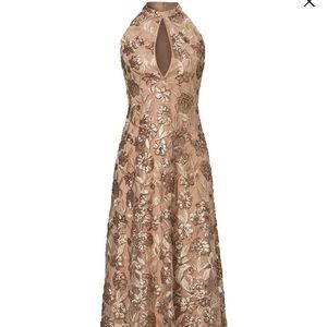 ERIN erin fetherston Gold Joan Gown